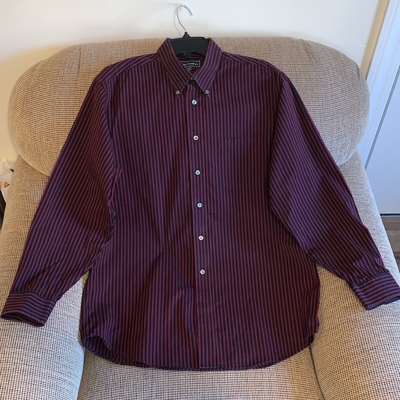 Paul Fredrick 100% Cotton Men’s Button Up.   Size 16.5/34 - Picture 1 of 5